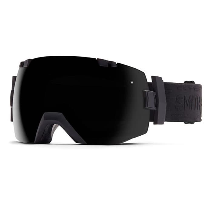 Smith I/O X Snow Goggles With Blackout/Red Sensor Lenses Sun & Ski Sports