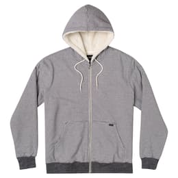 RVCA Men's Cannon Sherpa Lined Zip-Up Hoodie