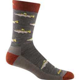 Darn Tough Vermont Men's Spey Fly Crew Lightweight Lifestyle Socks