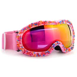 Bling2o Girls' Swirls of White Ski Goggles