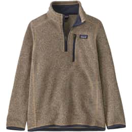 Patagonia Boys' Better Sweater 1/4 Zip Fleece Pullover