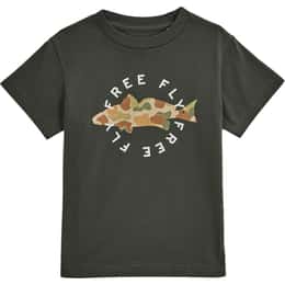 Free Fly Little Kids' Target Species Short Sleeve T-Shirt