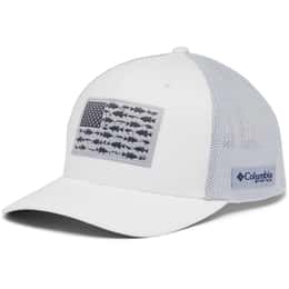 Columbia Men's PFG Mesh Fish Flag Ball Cap