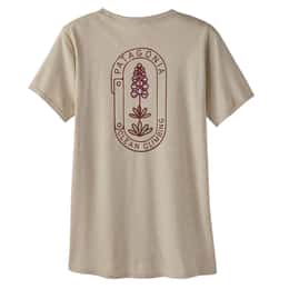Patagonia Womens Capilene Cool Daily Lands Graphic T Shirt