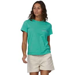 Patagonia Women's Ridge Rise Stripe Pocket Responsibili-Tee® T Shirt