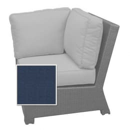 North Cape Cabo Sectional Corner Chair Cushions - Indigo w/ Dove Welt