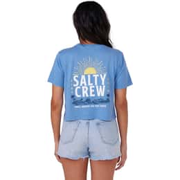 Salty Crew Women's Cruisin Cropped Short Sleeve T Shirt