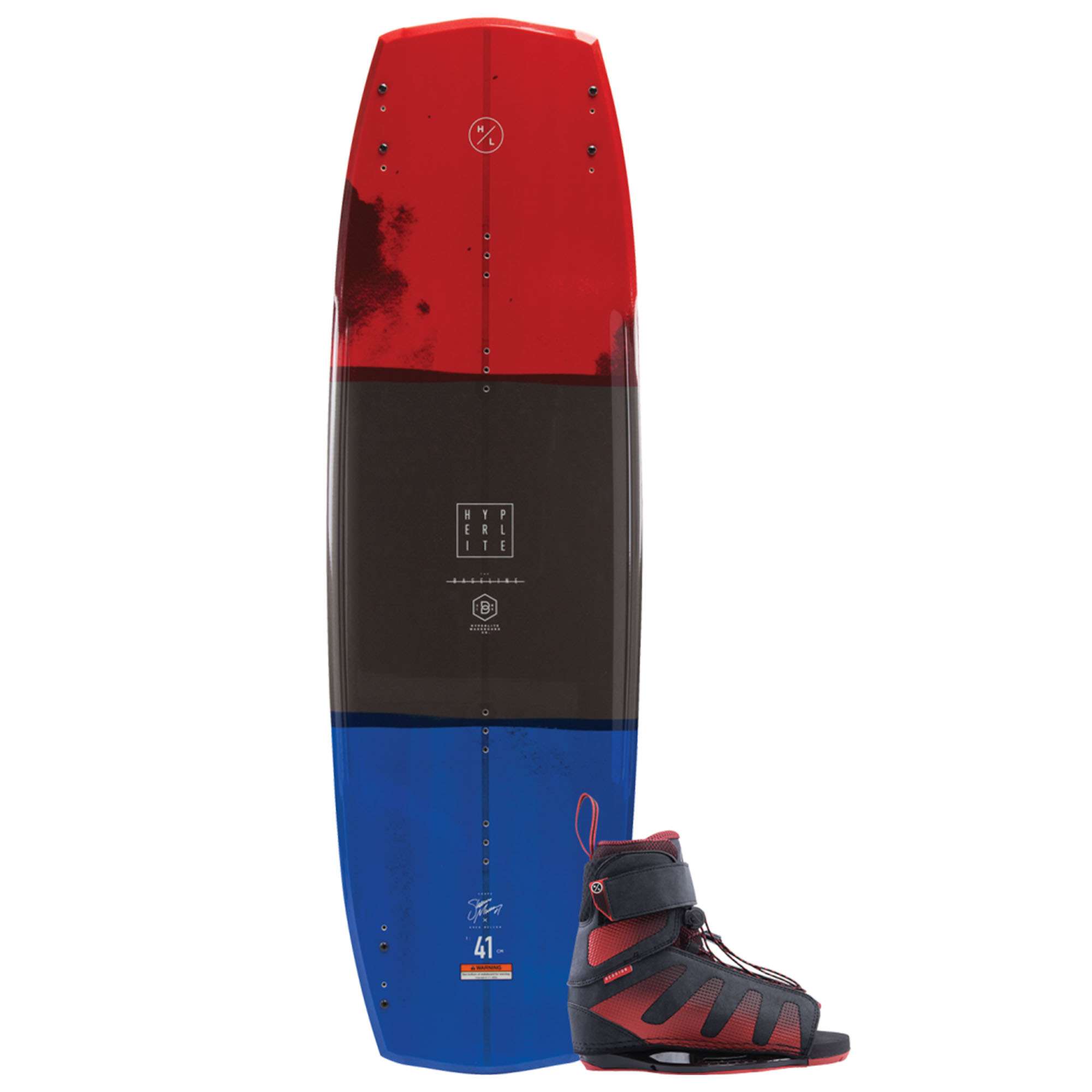 Hyperlite Men's Baseline Wakeboard With Ses