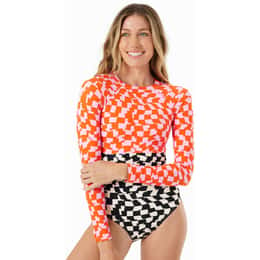 ROXY Women's Checked Out Surf Suit