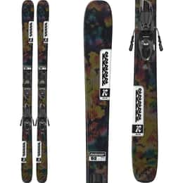 K2 Skis Men's Reckoner 92 Skis with Squire 10 D Quickclik Bindings '25