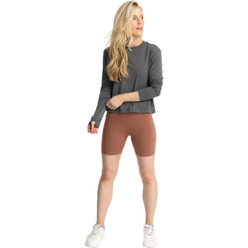 Free Fly Women's Elevate Long Sleeve Shirt alt image view 2