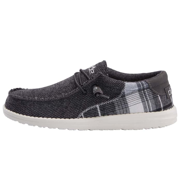 Hey Dude Men\u0026#39;s Wally Tartan Shoes - Sun \u0026 Ski Sports