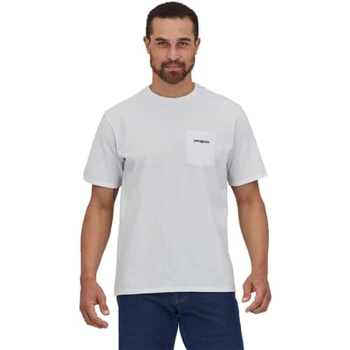 Patagonia Men's Line Logo Ridge Pocket Responsibili-Tee T Shirt alt image view 81