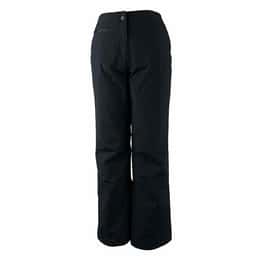 Vntg Obermeyer Ladies Ski Pants Size 12R Black Stirrup Wool Blend RN 37037