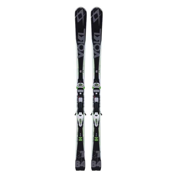Volkl Men's RTM 84 All Mountain Skis with iPT Wideride 12.0 Bindings '15