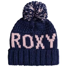 ROXY Girls' Tonic Pom Pom Beanie