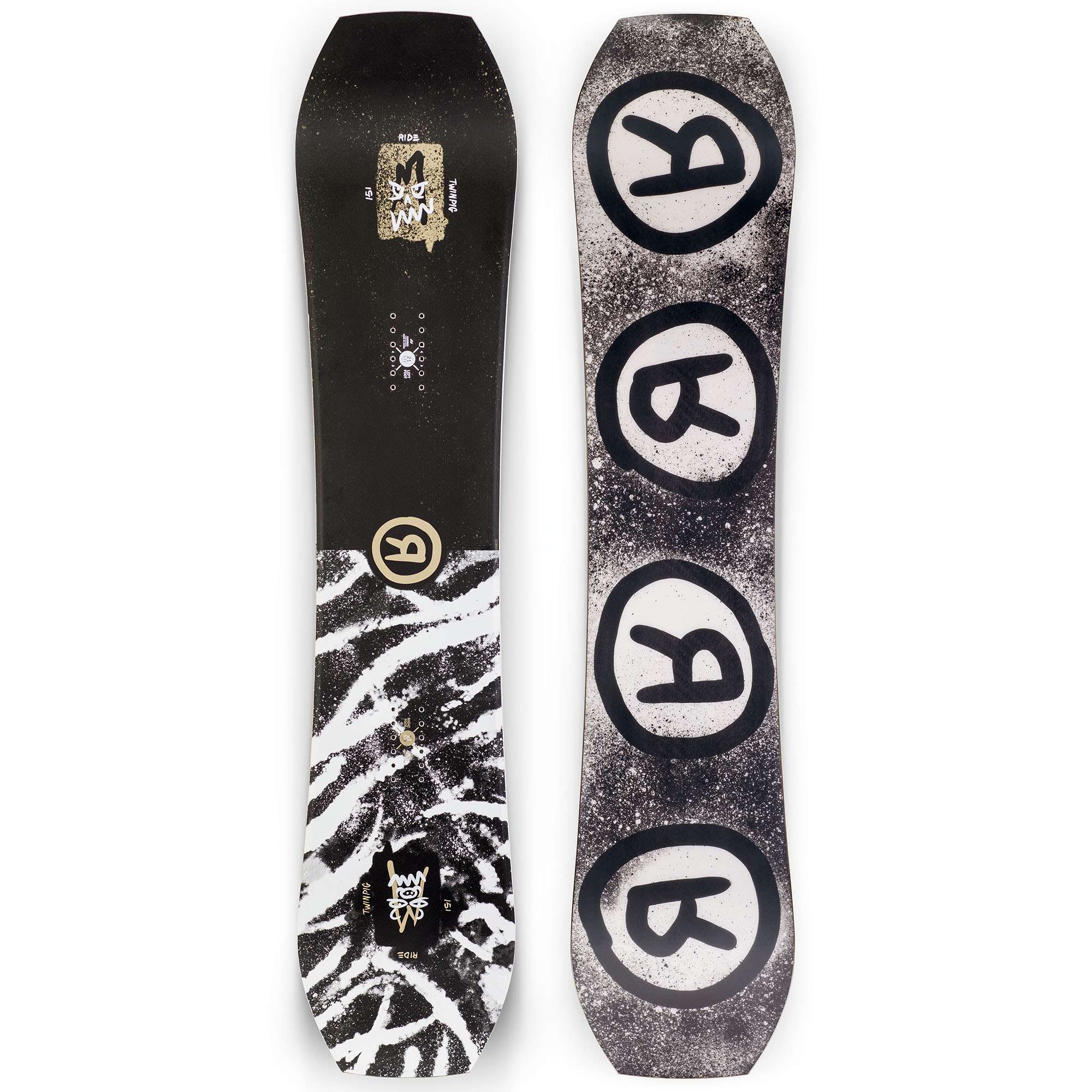 Ride Men's TWINPIG Wide Snowboard '20