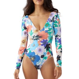 O'Neill Women's Abbie Floral San Marco Surf Suit