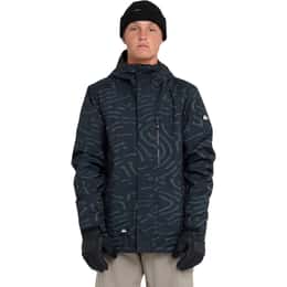 Quiksilver Men's Mission Printed Snow Jacket