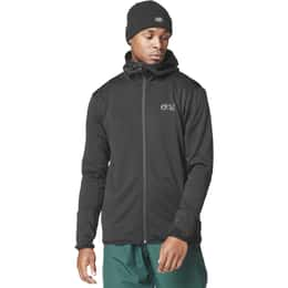 Picture Organic Clothing Men's Bake Grid Full Zip Fleece Jacket