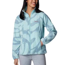 Columbia Women's Benton Springs Printed Full Zip Fleece Jacket
