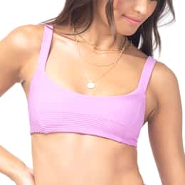 L*Space Women's Eco Chic Repreve Jess Bikini Top