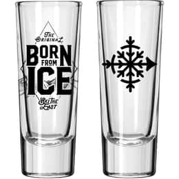 Ski The East Born From Ice Shooter Shot Glass