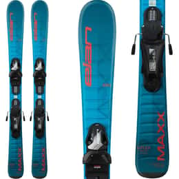 Elan Kids' Maxx Blue Skis with EL 4.5-7.5 GripWalk CA Jrs Bindings '25