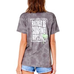 Rip Curl Women's Rather Be Surfing Oversized T Shirt
