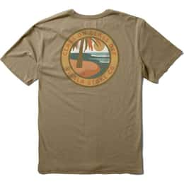 Vissla Men's Glass On Glass Off Short Sleeve T Shirt