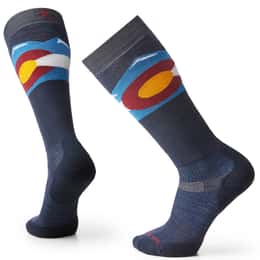 Smartwool Men's Targeted Cushion Colorado Over The Calf Snowboard Socks