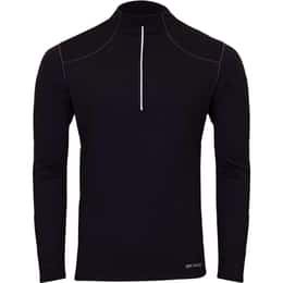 Hot Chillys Men's Clima-Tek Zip-T Baselayer Top