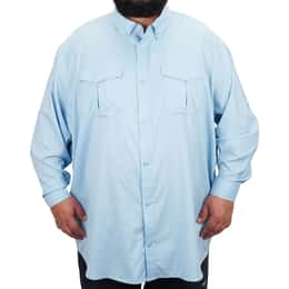 AFTCO Men's Big Guy Rangle Vented Fishing Shirt