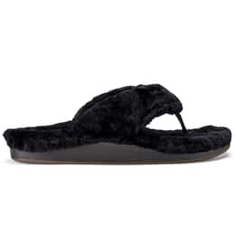 OluKai Women's Kipe'a Heu Fuzzy Slipper Sandals