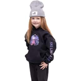 Ski Like A Girl Girls' gALEXy Hoodie