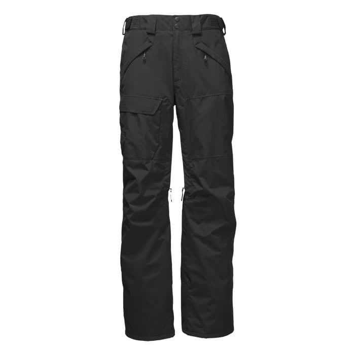 north face orange ski pants
