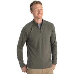 Free Fly Men's Bamboo Flex Quarter Zip Top