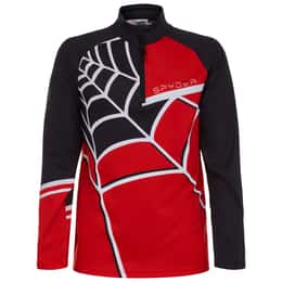 Spyder Boys' Web Half Zip Pullover