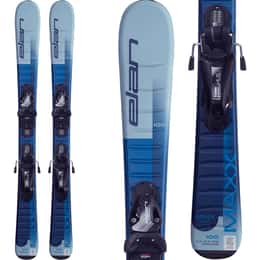 Elan Kids' Maxx Blue Skis w/ EL 7.5 Gripwalk Bindings '27