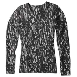 Hot Chillys Women's Micro-Elite Chamois Printed Crewneck Top