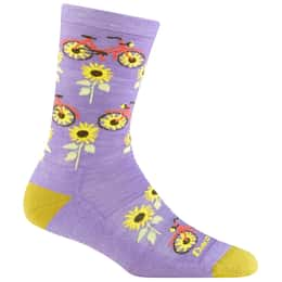 Darn Tough Vermont Women's Sun Pedal Crew Lightweight Hiking Socks