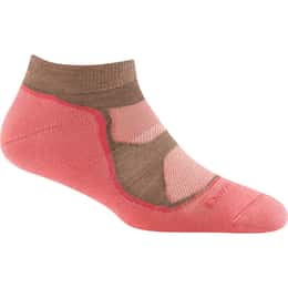 Darn Tough Vermont Women's Light Hiker No Show Lightweight Cushioned Hiking Socks