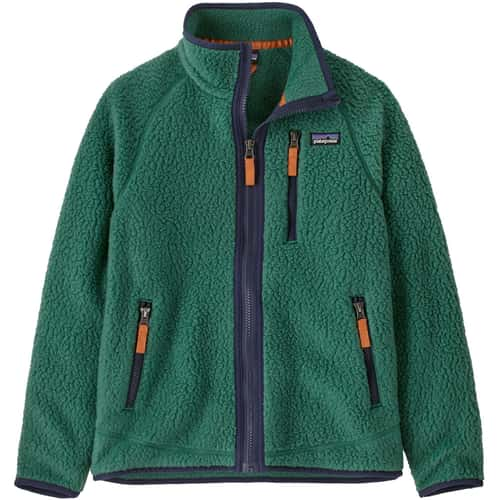 Patagonia Retro Pile Jacket Kids Conifer Green L