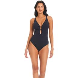 Bleu Rod Beattie Women's Ring Me Up Cross-Back One Piece Swimsuit