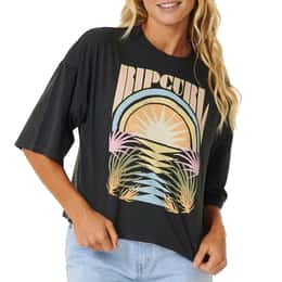 Rip Curl Women's Glow Heritage Crop T Shirt