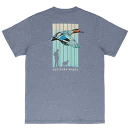 Southern Marsh Men's Teal Takeoff T Shirt
