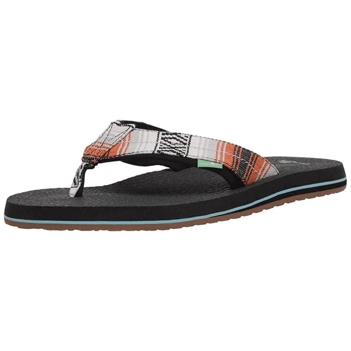 sanuk wide flip flops