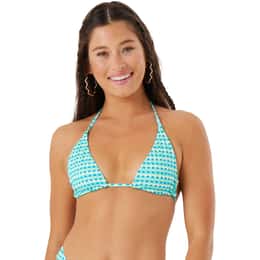ROXY Women's Dawn Patrol Reversible Mini Tiki Bikini Top