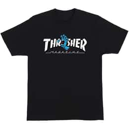 Santa Cruz Men's X Thrasher Screaming Logo T Shirt