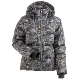 Nils Women's Skylar Metallic Print Snow Jacket